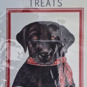 Mary Lake Thompson Healthy Dog Labrador Treats Flour Sack Towel 30"x30"